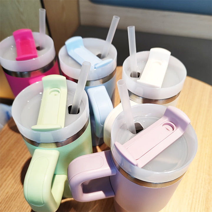 Women's Premium Drink Cup with Foldable Straw Kalsten