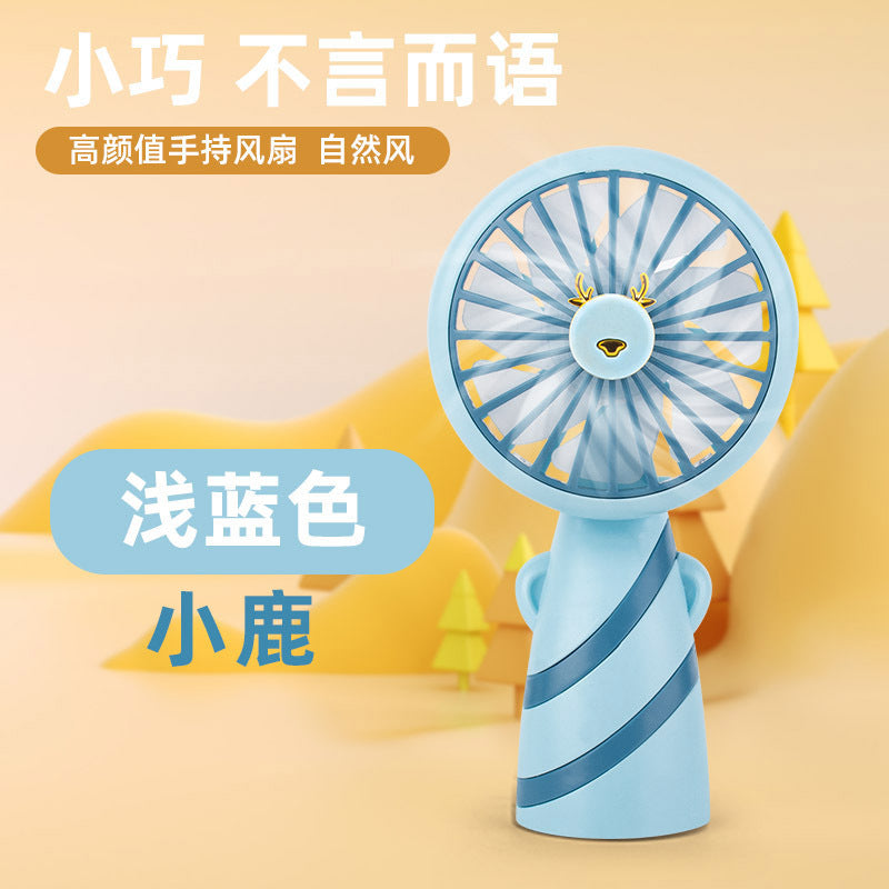 Women portable USB hand fan with cute design Kalsten