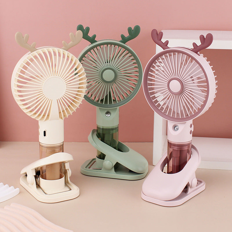 Women's Portable Cooling Fan with Water Mist Kalsten