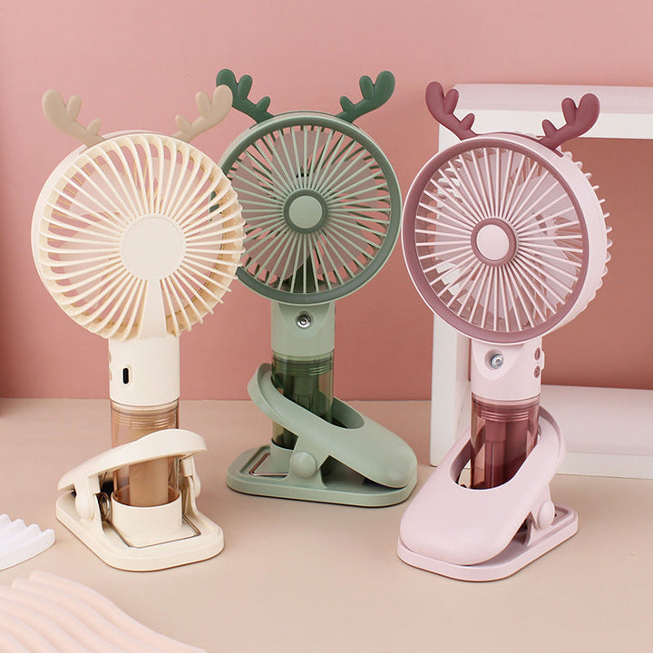 Women's Portable Cooling Fan with Water Mist Kalsten