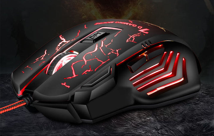 High-Precision Gaming Mouse with Adjustable DPI Kalsten