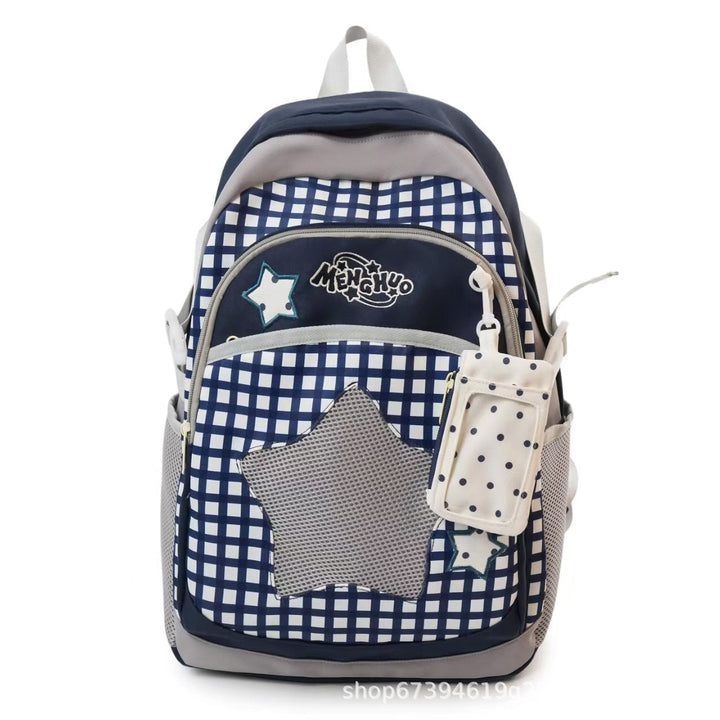 Star-Embellished Ergonomic Backpack Kalsten