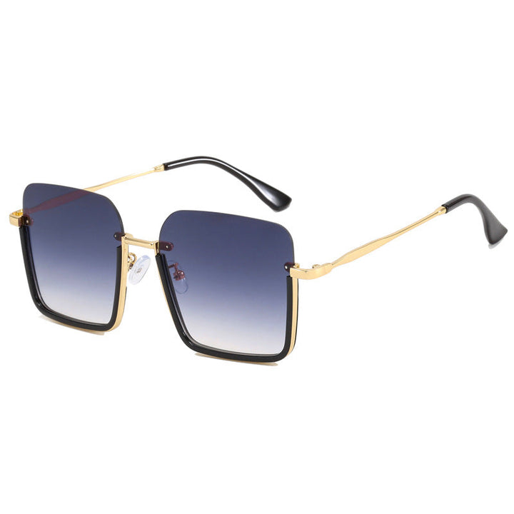 Women oversized sunglasses with elegant geometric frame Kalsten