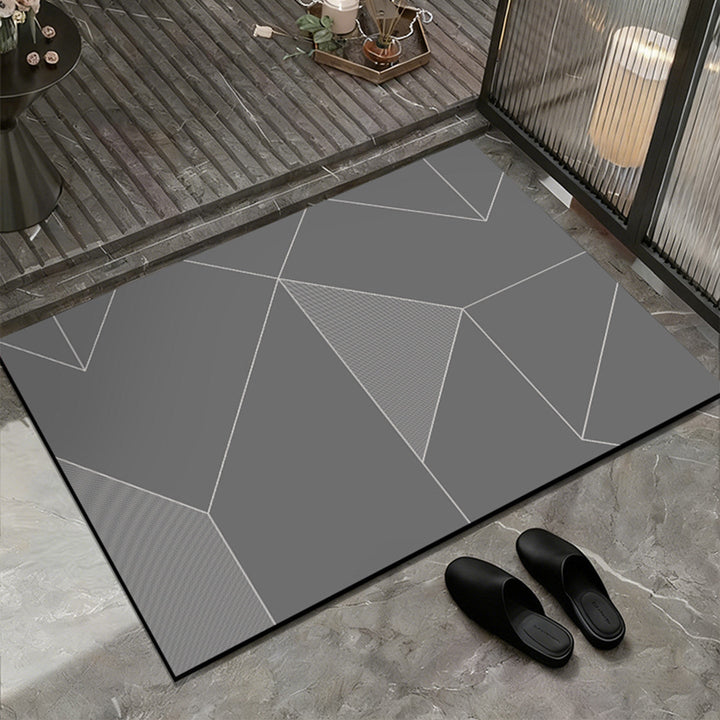 Geometric Patterned Non-Slip Bath Mat Kalsten