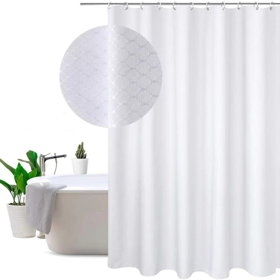 Textured Waterproof Shower Curtain Kalsten