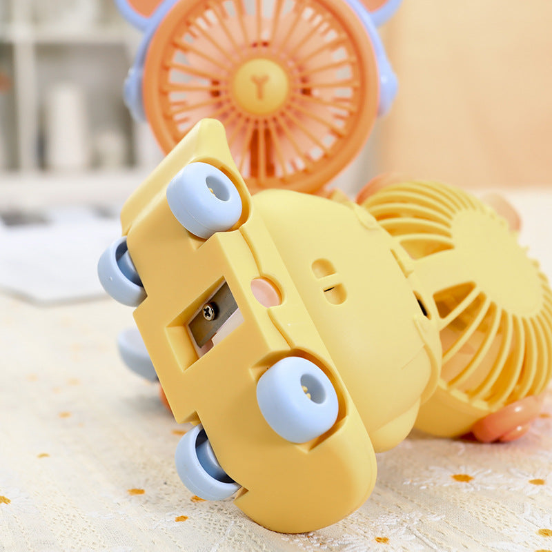 Ladies Portable USB Fan in Cute Animal Design Kalsten