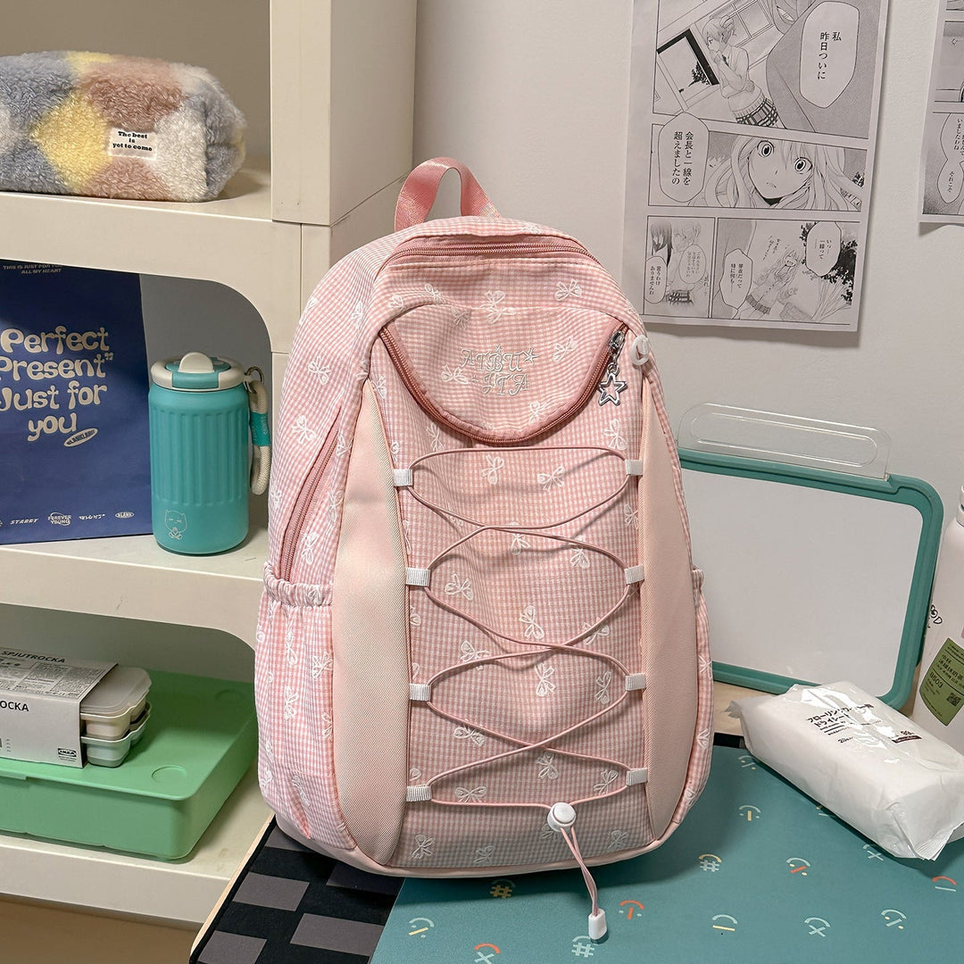 Lightweight Multi-Pocket Casual School Backpack