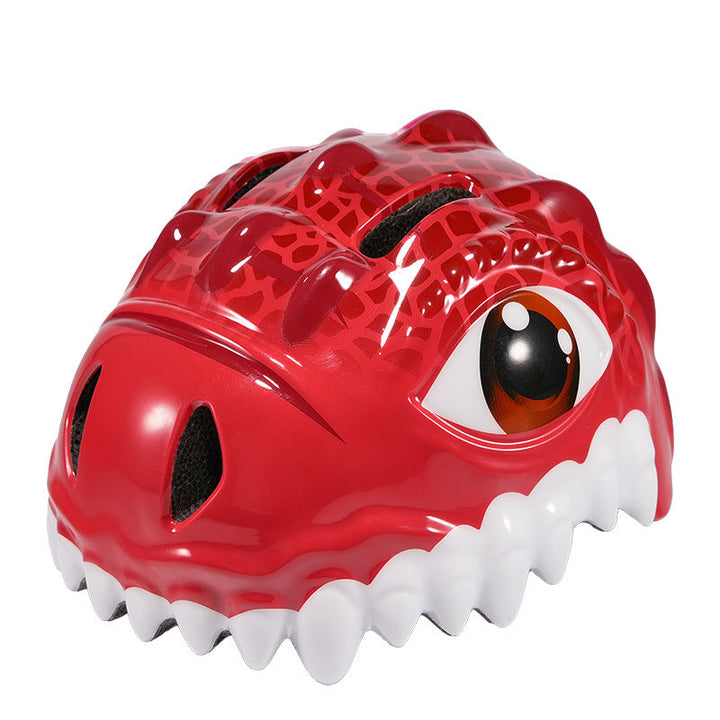 Kids' Fun Dinosaur-Themed Safety Helmet Kalsten