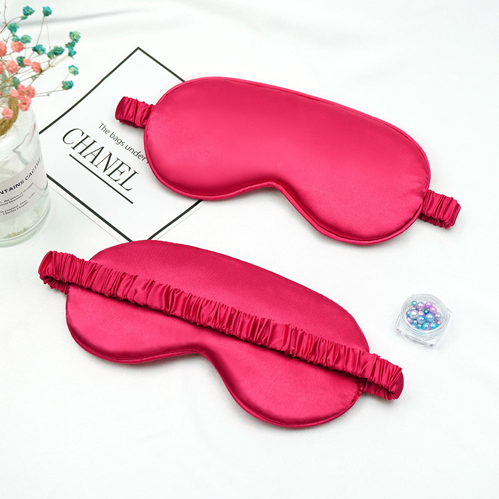 Unisex nan luxurious satin sleep mask with adjustable elastic band and soft padding Kalsten