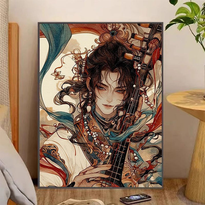 Artistic Fantasy Character Canvas Art Kalsten