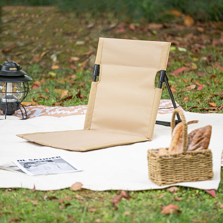 Foldable Outdoor Seat with Adjustable Backrest Kalsten
