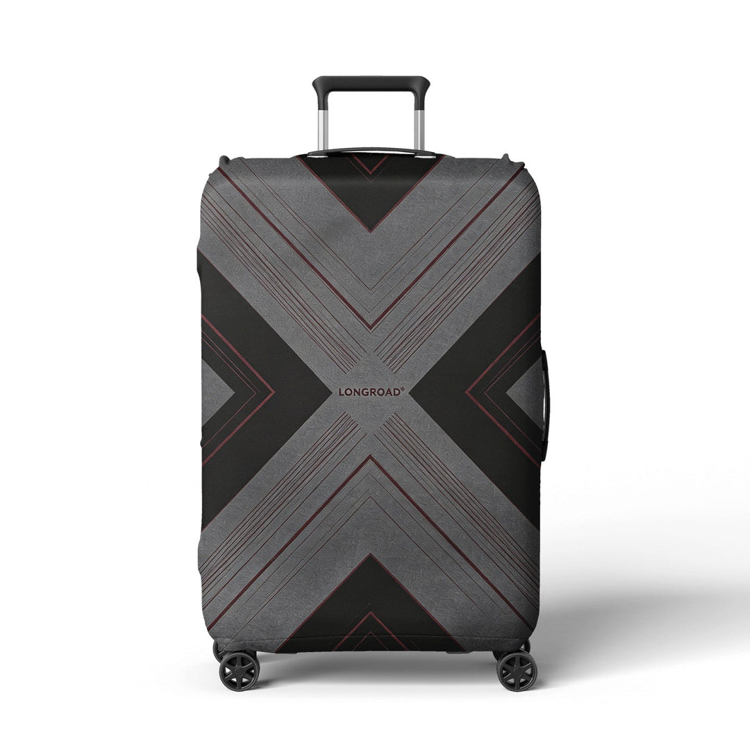 Ladies suitcase cover with modern polka dot pattern Kalsten