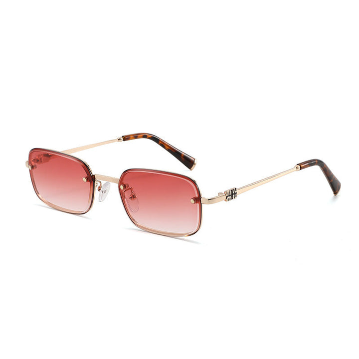Women's sunglasses with elegant, rectangular frame and polarizing lenses Kalsten