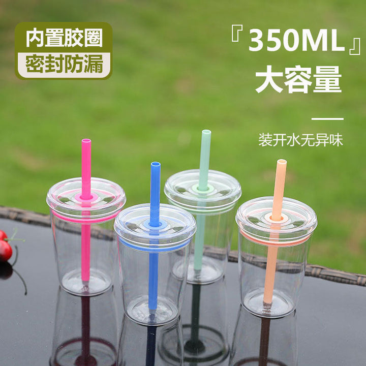 Unisex Insulated Reusable Cup with Straw Kalsten