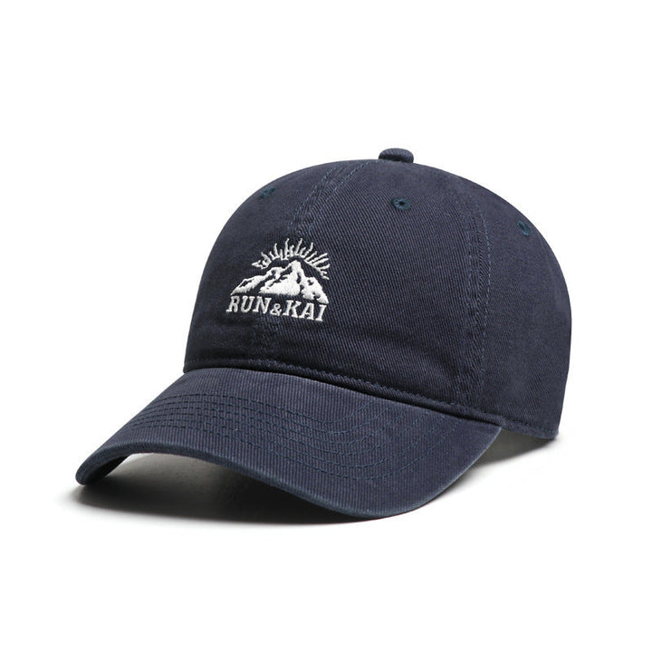 Men's Casual Distressed Embroidered Cap Kalsten