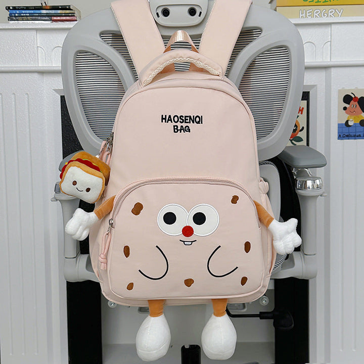 Character-Themed Plush School Backpack
