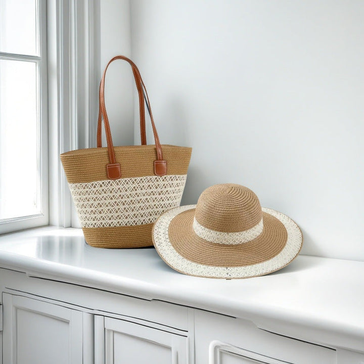 Beach bag and sun hat Kalsten