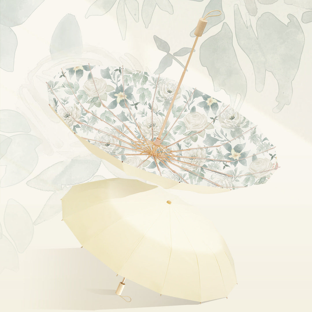 Women's Elegant Flower Umbrella Kalsten