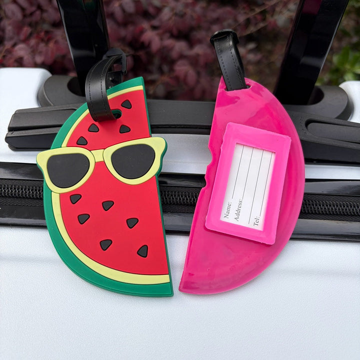 Whimsical Watermelon Luggage Tag Kalsten