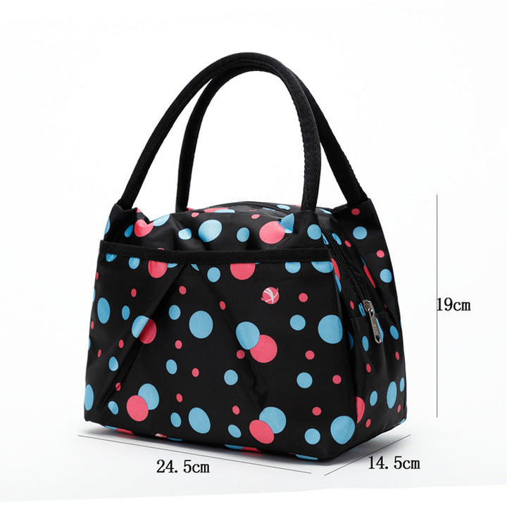 Floral Insulated Lunch Cooler Bag Kalsten