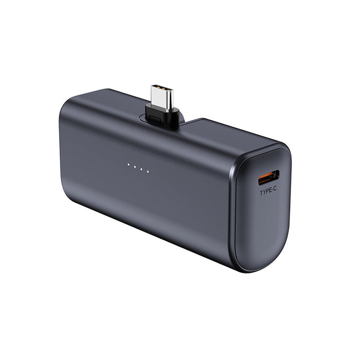 Portable power bank with integrated Type-C connection and LED display Kalsten