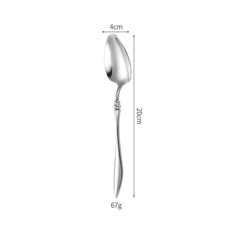 Elegant table knife with fine wave pattern Kalsten