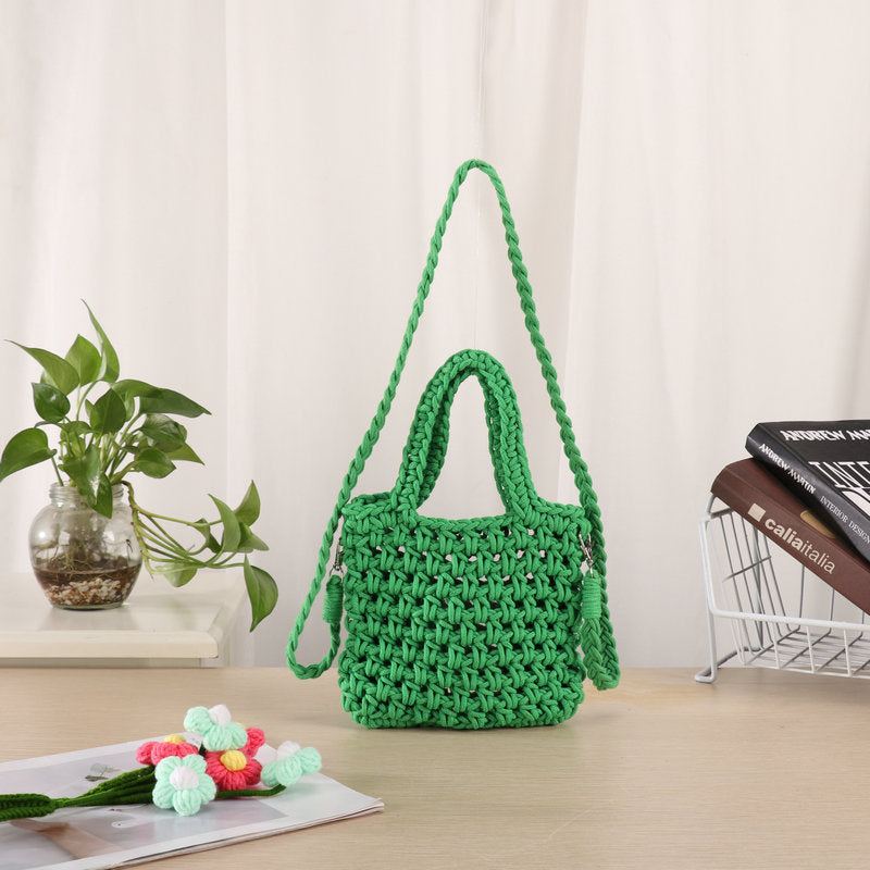 Handcrafted Macrame Shoulder Bag Kalsten