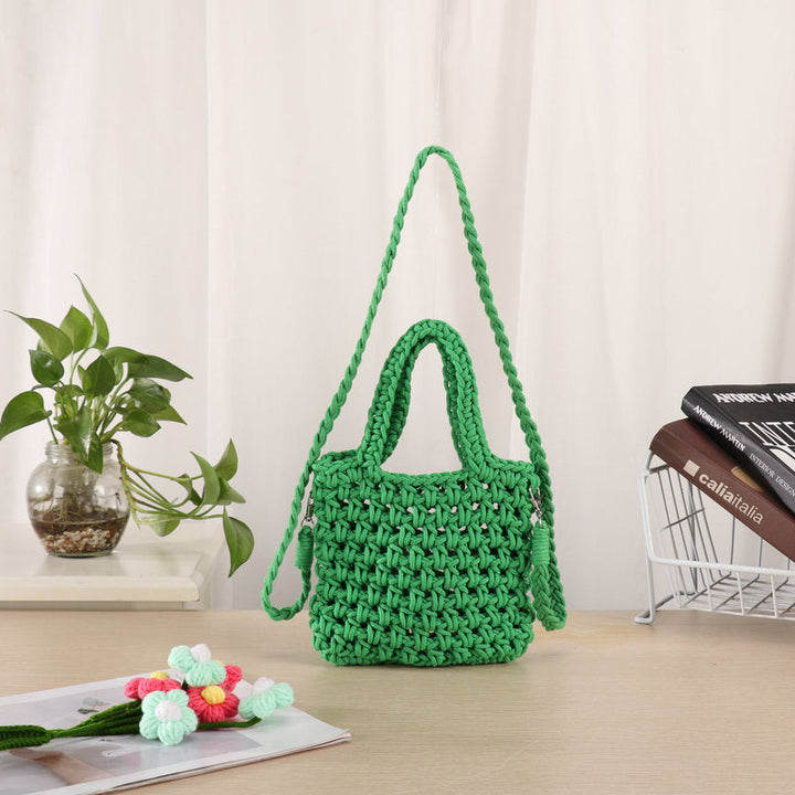 Handcrafted Macrame Shoulder Bag Kalsten