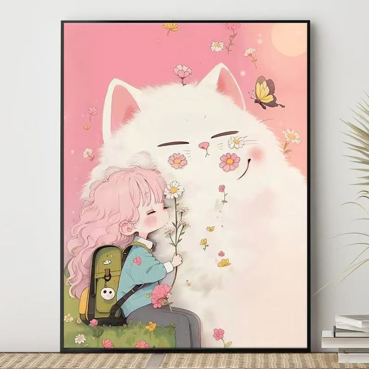 Cute Character Illustration Canvas Art Kalsten