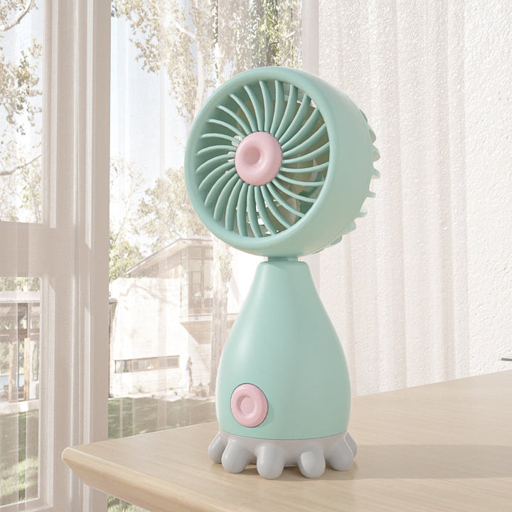 Unisex Handheld Fan with Flexible Tilt Angle Kalsten