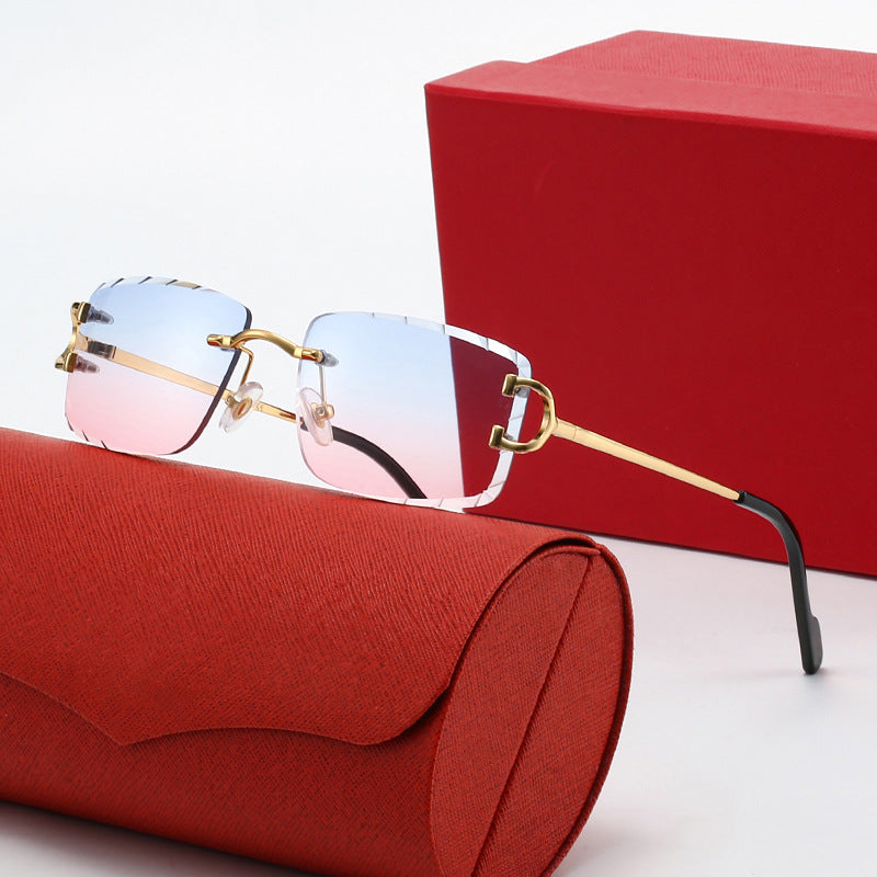 Ladies elegant half-frame corrective glasses Kalsten