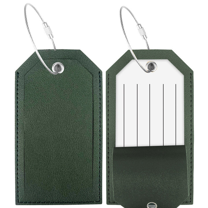 Premium Leather Luggage Tag Kalsten