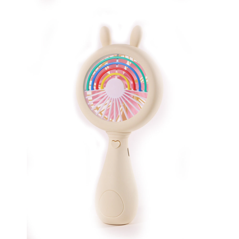 Unisex Portable Mini Fan in Cute Bunny Design Kalsten