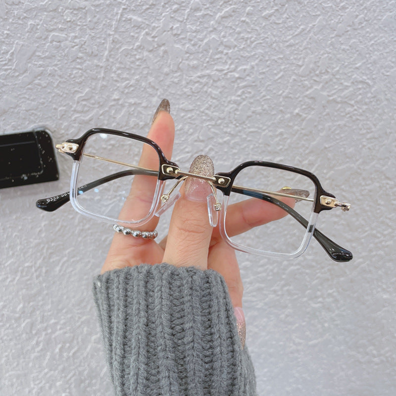 Ladies square fashion sunglasses with stylish metal frame Kalsten