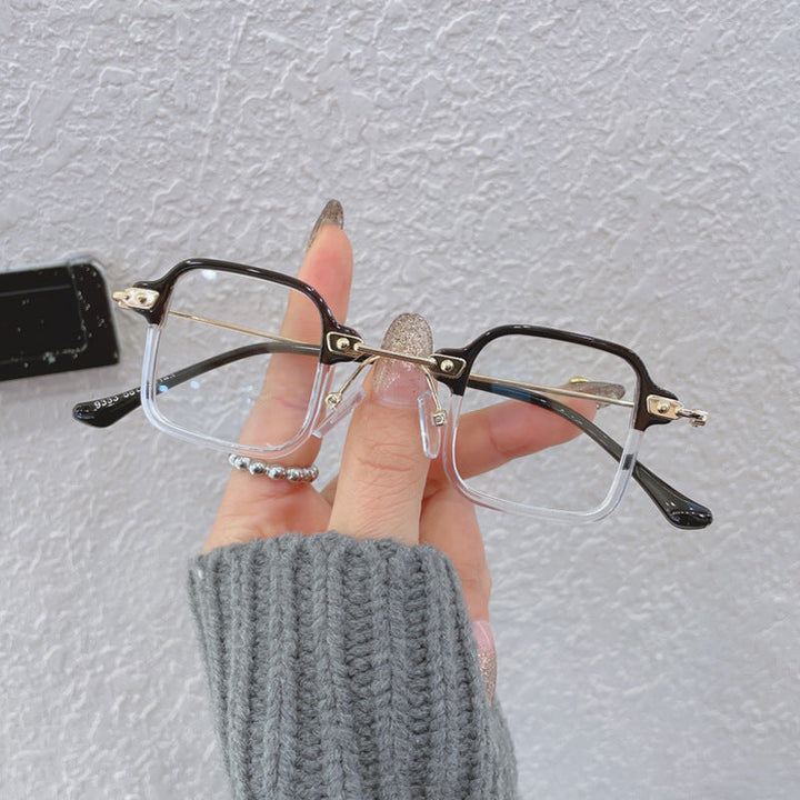 Ladies square fashion sunglasses with stylish metal frame Kalsten