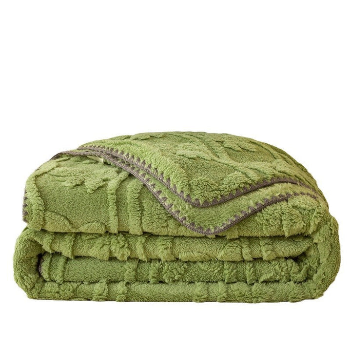 Ladies Cozy and Soft Blanket with Floral Pattern Kalsten