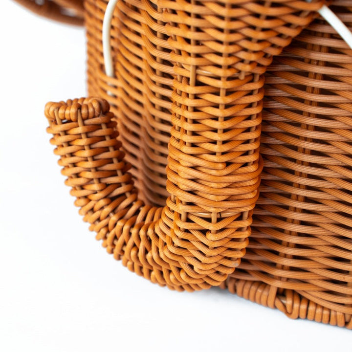 Women Playful Elephant Basket Kalsten