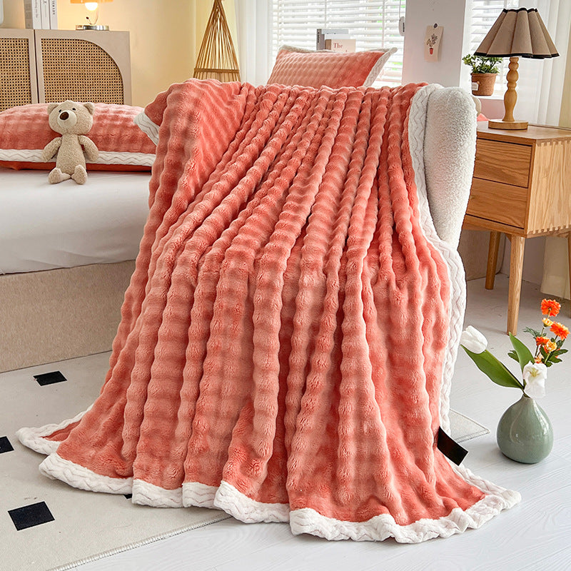 Unisex Plush Throw Blanket