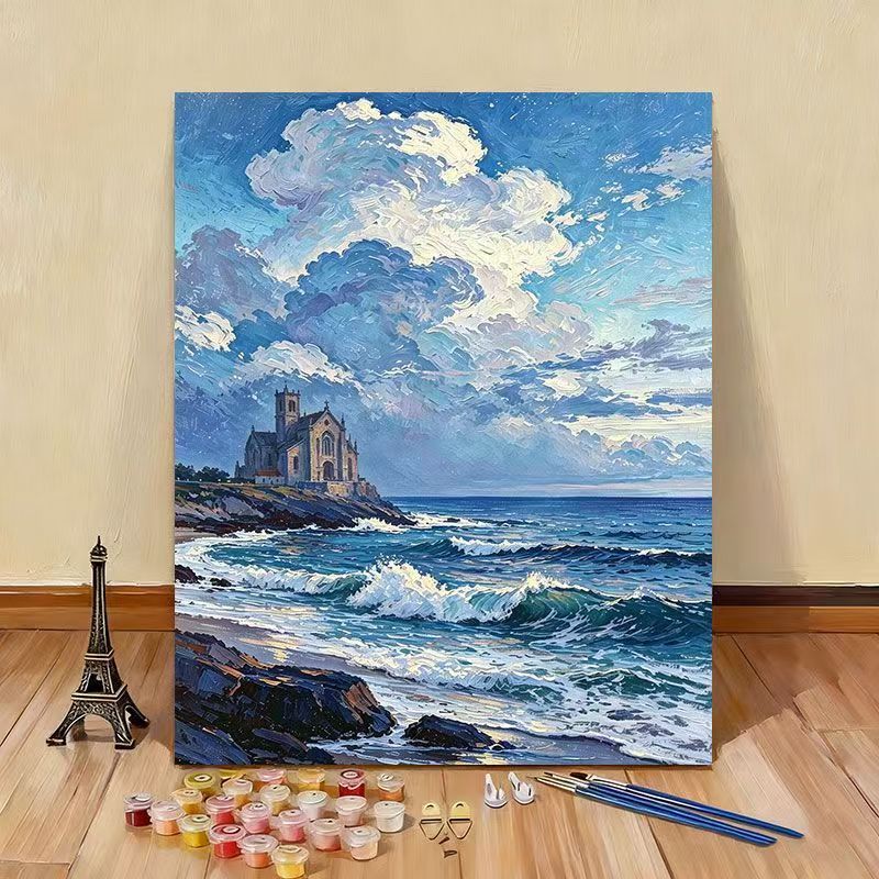DIY Ocean Wave Landscape Painting Kit Kalsten