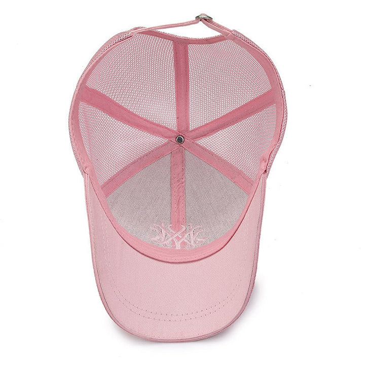 Women's Sporty Trucker Cap with Breathable Mesh Back Kalsten