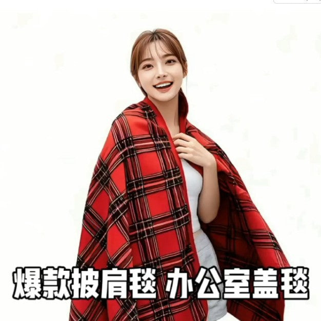 Women Cozy Blanket Poncho Kalsten