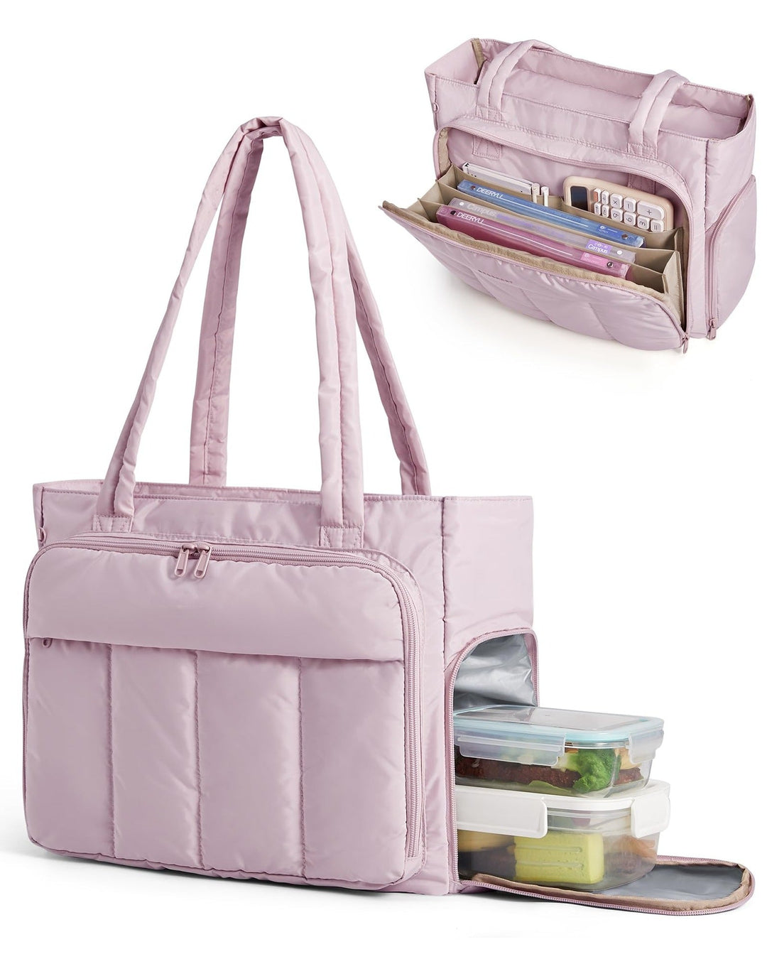Insulated lunch bag with practical compartment system Kalsten