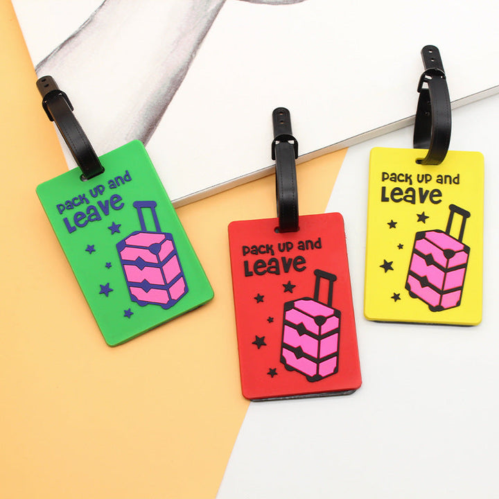 Unisex creative luggage tag in bus design Kalsten