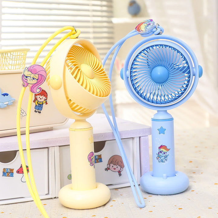 Unisex Portable Hand Fan with Flexible Neck Kalsten