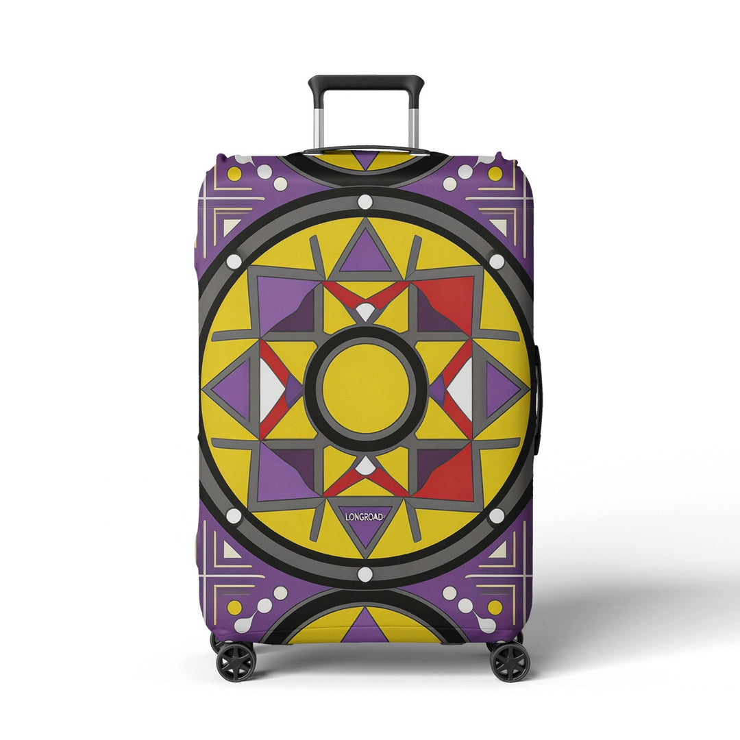 Ladies Luggage Protection with Modern Geometric Design Kalsten