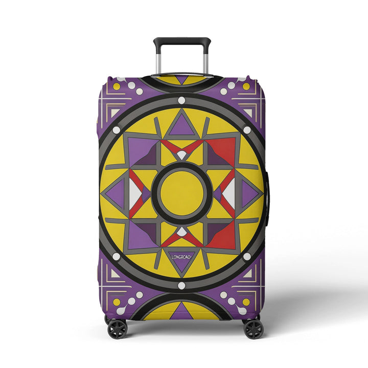 Ladies Luggage Protection with Modern Geometric Design Kalsten
