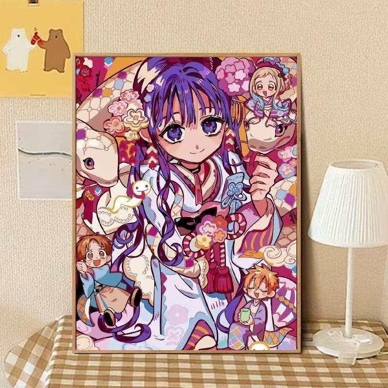 Whimsical Cartoon Character Canvas Art Kalsten