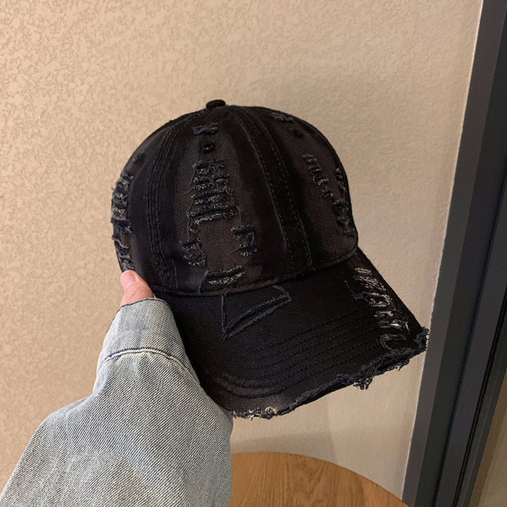Women's Distressed Cotton Baseball Cap Kalsten 1784270737