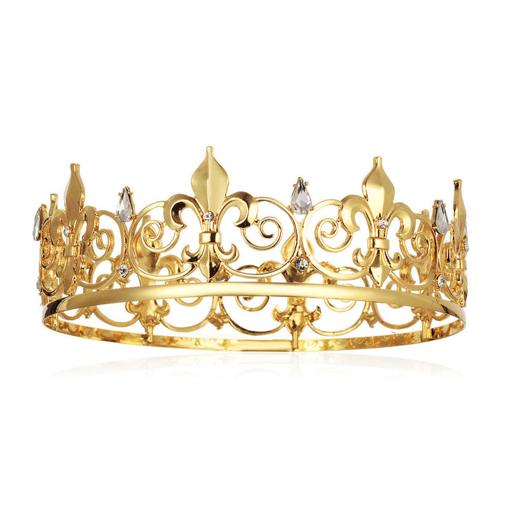 Ladies Filigree Crown with Noble Embellishments Kalsten