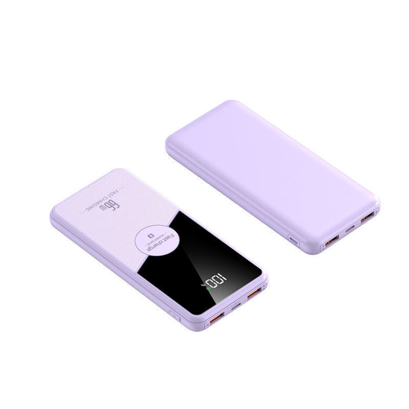 Powerbank with Integrated Digital Charging Display and Fast Charging Function Kalsten